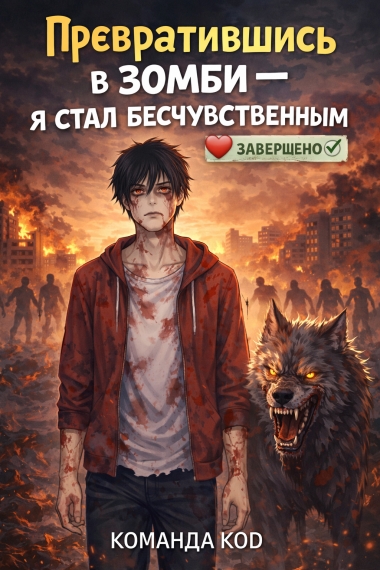 Превратившись в зомби — я стал бесчувственным [❤️] [Завершено✅] - дополнительная обложка