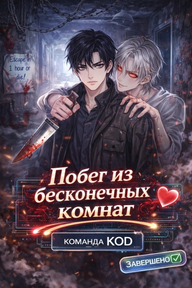 Побег из бесконечных комнат [❤️] [Завершено✅] - дополнительная обложка