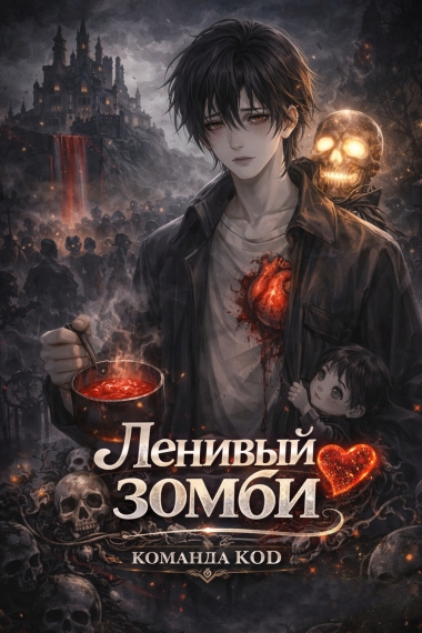 Ленивый зомби [❤️] - дополнительная обложка