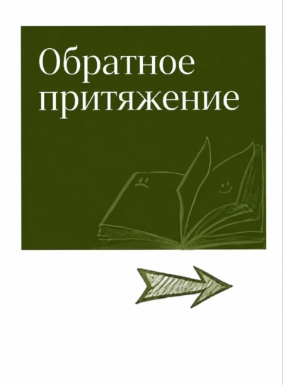 Обратное притяжение - дополнительная обложка