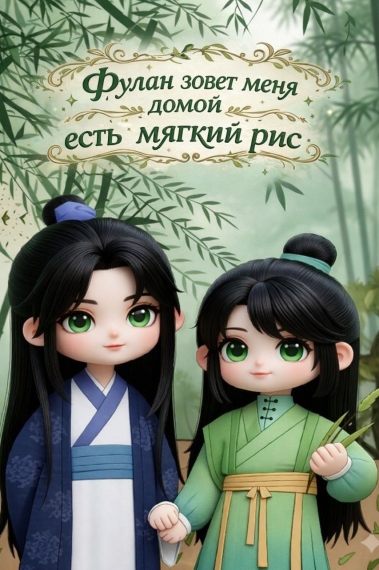 Фулан зовет меня домой есть мягкий рис✅️ - дополнительная обложка