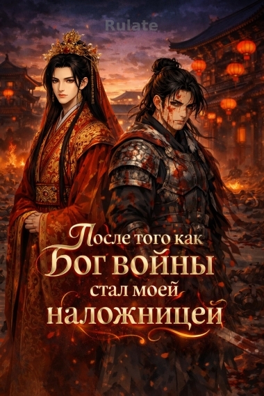 После того как бог войны стал моей наложницей ✅ - дополнительная обложка