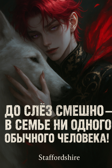 До слёз смешно — в семье ни одного обычного человека! [✔️] - обложка ранобэ читать онлайн