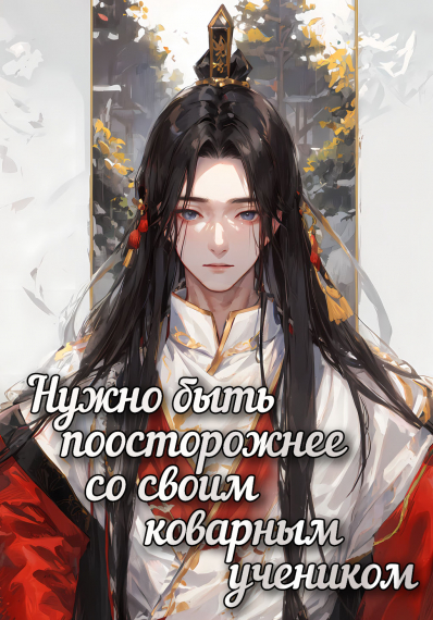 Нужно быть поосторожнее со своим коварным учеником [❤️] [Завершено✅] - обложка ранобэ читать онлайн