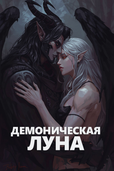 Демоническая луна [❤️] - обложка ранобэ читать онлайн