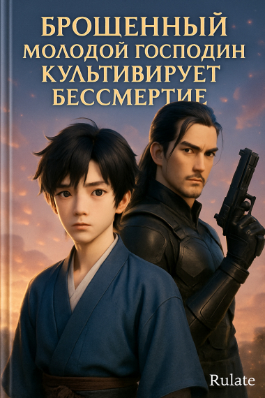 Брошенный молодой господин культивирует бессмертие - обложка ранобэ читать онлайн
