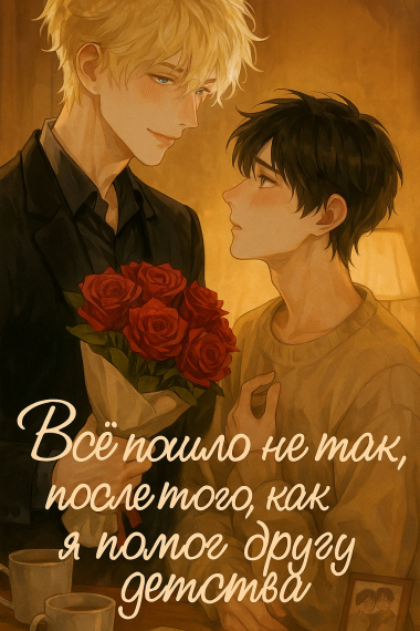 Все пошло не так после того, как я помог другу детства [❤️] - обложка ранобэ читать онлайн