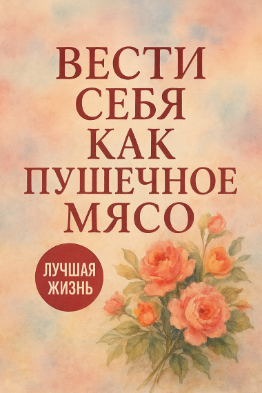 Вести Себя Как Пушечное Мясо - Лучшая Жизнь - обложка ранобэ читать онлайн