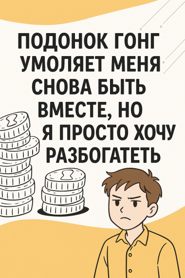 Подонок Гонг Умоляет Меня Снова Быть Вместе, но Я Просто Хочу Разбогатеть - обложка ранобэ читать онлайн