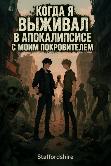 Когда я выживал в апокалипсисе с моим покровителем [✔] - обложка ранобэ читать онлайн
