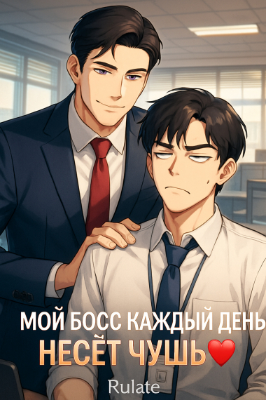 Мой босс каждый день несет чушь [❤️] - обложка ранобэ читать онлайн