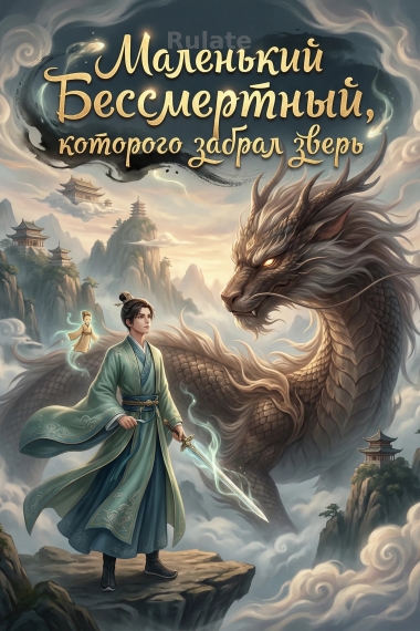 Маленький Бессмертный, которого забрал зверь - обложка ранобэ читать онлайн