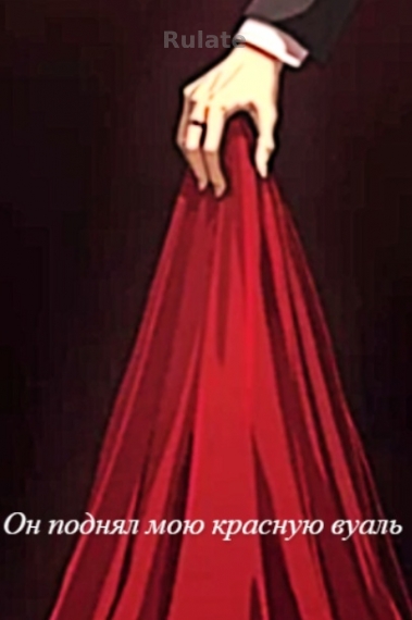 Он поднял мою красную вуаль - обложка ранобэ читать онлайн