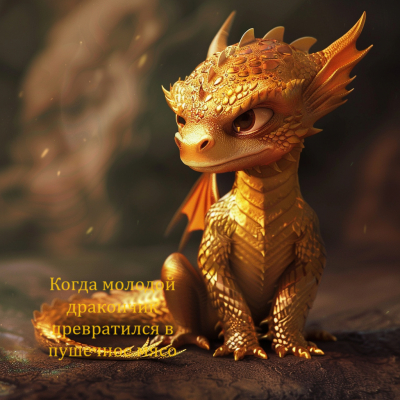 Когда молодой дракончик превратился в пушечное мясо - обложка ранобэ читать онлайн