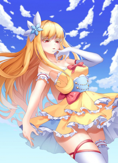 Я стал волшебной девушкой в гаремной манге - обложка ранобэ читать онлайн