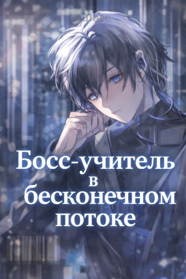 Босс-учитель в бесконечном потоке - обложка ранобэ читать онлайн