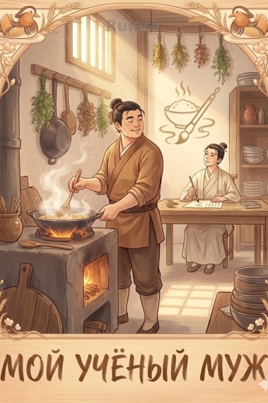 Мой учёный муж - обложка ранобэ читать онлайн