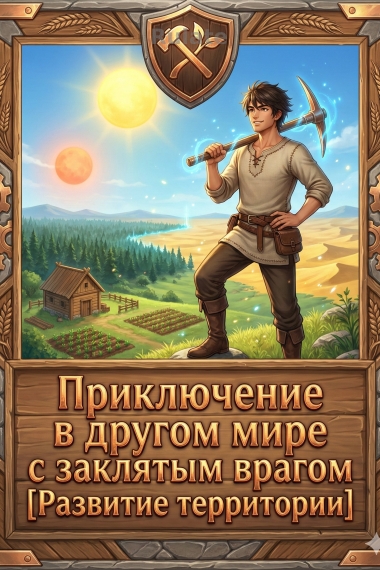 Приключение в другом мире с заклятым врагом [Развитие территории] - обложка ранобэ читать онлайн