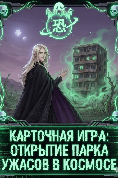 Карточная игра: Открытие парка ужасов в космосе - обложка ранобэ читать онлайн