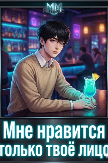 Мне нравится только твоё лицо - обложка ранобэ читать онлайн