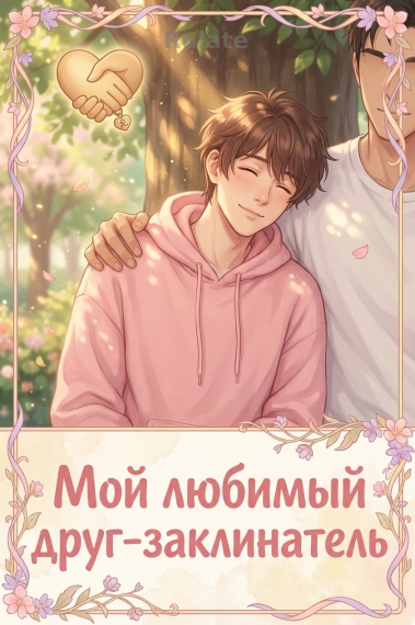 Мой любимый друг-заклинатель - обложка ранобэ читать онлайн