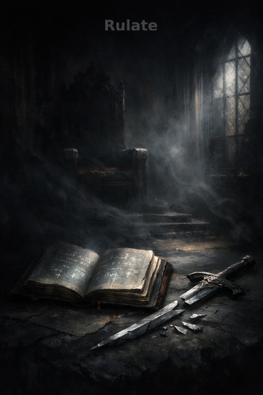 Парчовый халат без клинка - обложка ранобэ читать онлайн