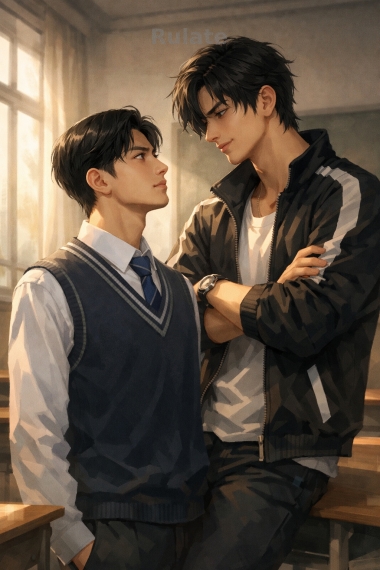 Заткнись, ты — ботаник - обложка ранобэ читать онлайн