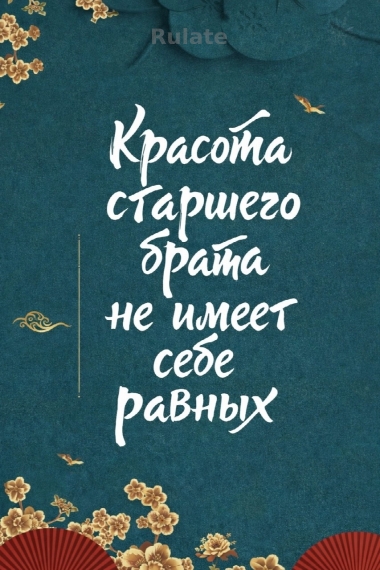 Красота старшего брата не имеет себе равных - обложка ранобэ читать онлайн