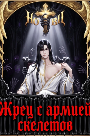 Жрец с армией скелетов - обложка ранобэ читать онлайн