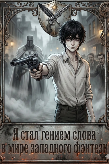 Я стал гением слова в мире западного фэнтези - обложка ранобэ читать онлайн