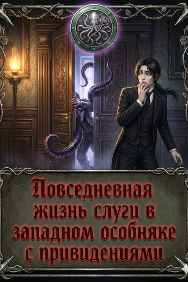 Повседневная жизнь слуги в западном особняке с привидениями - обложка ранобэ читать онлайн