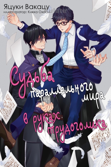Судьба параллельного мира в руках трудоголика - обложка ранобэ читать онлайн