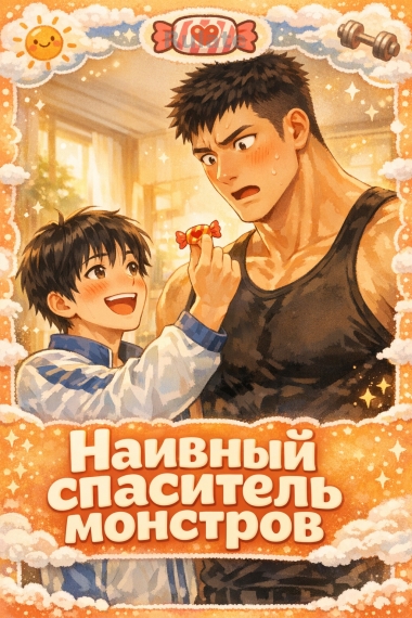 Наивный спаситель монстров - обложка ранобэ читать онлайн