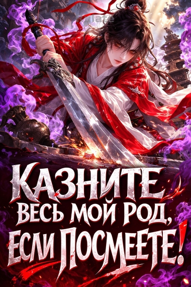 Казните весь мой род, если осмелитесь! [✔] - обложка ранобэ читать онлайн