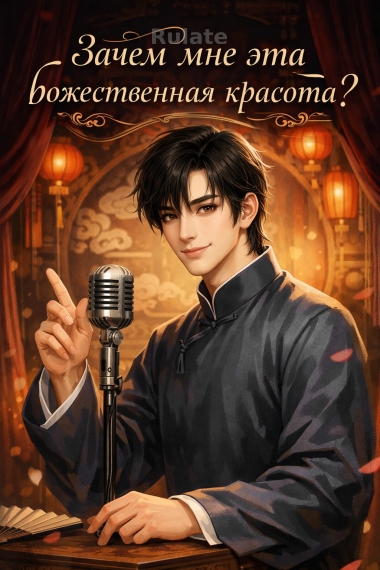Зачем мне эта божественная красота? ✅ - обложка ранобэ читать онлайн