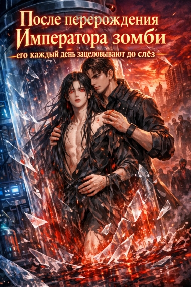 После того как уставший от мира Император зомби переродился, его каждый день зацеловывают до слёз - обложка ранобэ читать онлайн