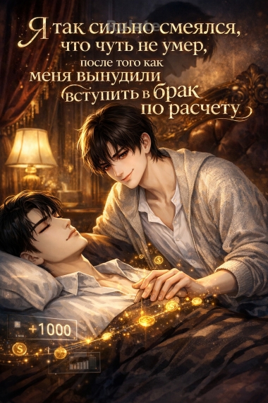 Я так сильно смеялся, что чуть не умер, после того как меня вынудили вступить в брак по расчету. - обложка ранобэ читать онлайн
