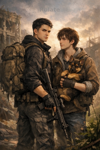 Дневник выживания отаку в постапокалипсисе - обложка ранобэ читать онлайн