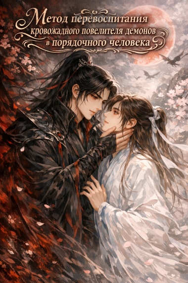 Метод перевоспитания кровожадного короля демонов в порядочного человека - обложка ранобэ читать онлайн