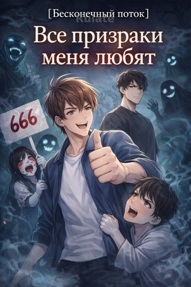 [Бесконечный поток] Все призраки меня любят - обложка ранобэ читать онлайн