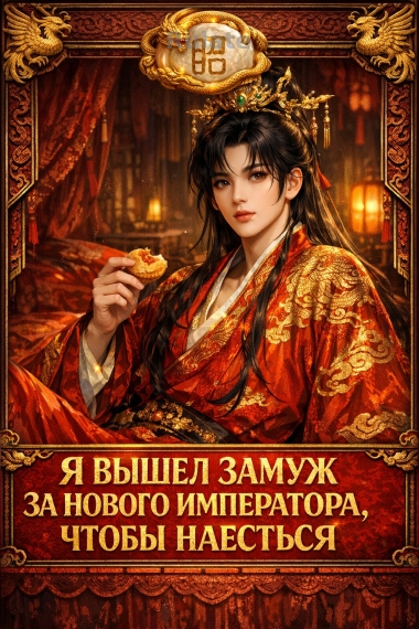Я вышел замуж за нового императора, чтобы наесться - обложка ранобэ читать онлайн
