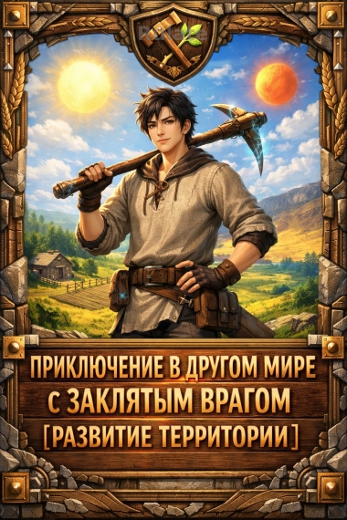 Приключение в другом мире с заклятым врагом [Развитие территории] - обложка ранобэ читать онлайн