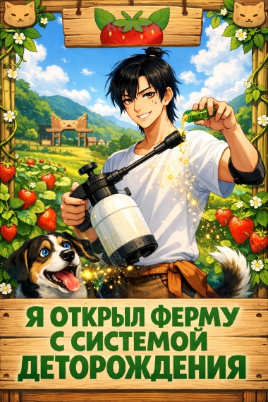 Я открыл ферму с системой деторождения - обложка ранобэ читать онлайн