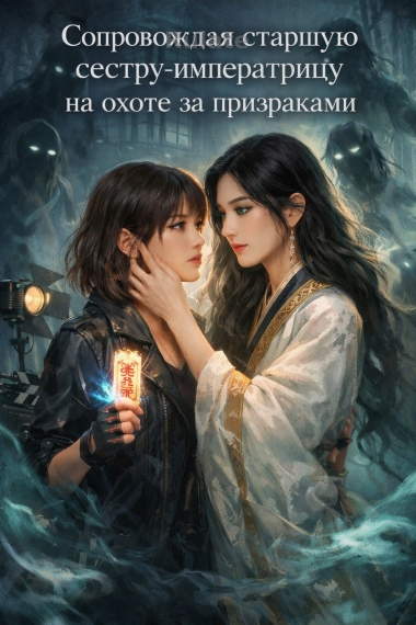 Сопровождая старшую сестру-императрицу на охоту за призраками - обложка ранобэ читать онлайн