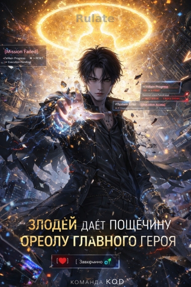 Злодей дает пощечину ореолу главного героя [❤️] [Завершено✅] - обложка ранобэ читать онлайн