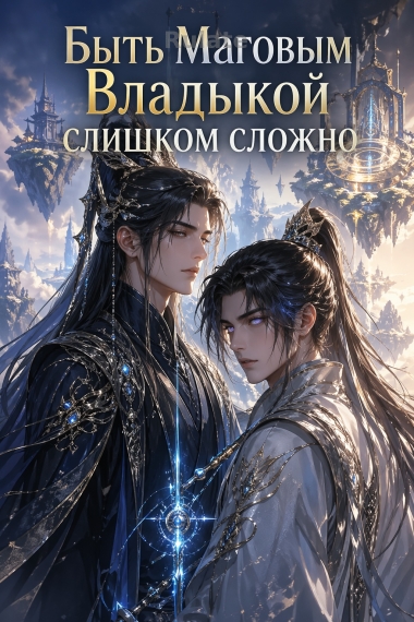 Быть Маговым Владыкой слишком сложно - обложка ранобэ читать онлайн
