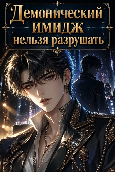 Демонический имидж нельзя разрушать - обложка ранобэ читать онлайн