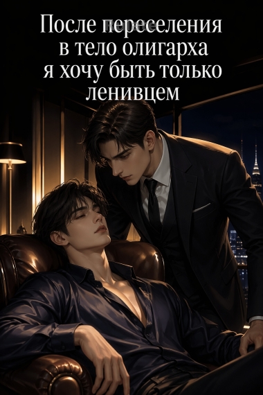 После переселения в тело олигарха я хочу быть только ленивцем - обложка ранобэ читать онлайн