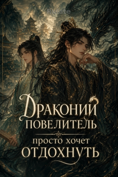 Драконий повелитель просто хочет отдохнуть - обложка ранобэ читать онлайн