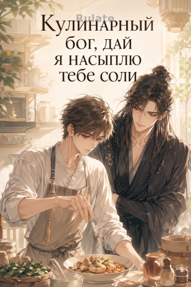 Кулинарный бог, дай я насыплю тебе соли - обложка ранобэ читать онлайн